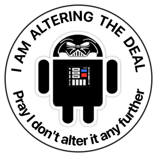 Logo of the Keep Android Open campaign